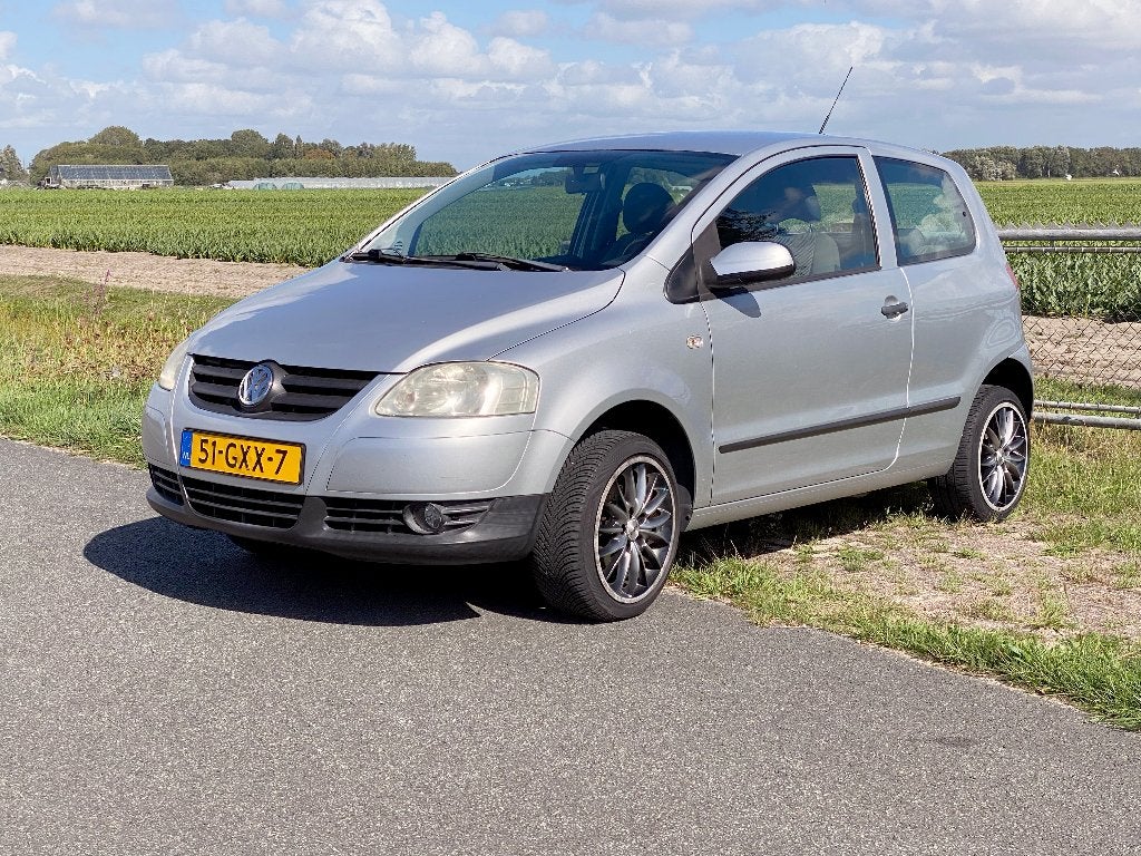 VW Fox 1.2 Trendline 2008. LM velgen, Airo, El.Ramen, APK, Voorwielaandrijving, Stof, 969 kg, 1198 cc