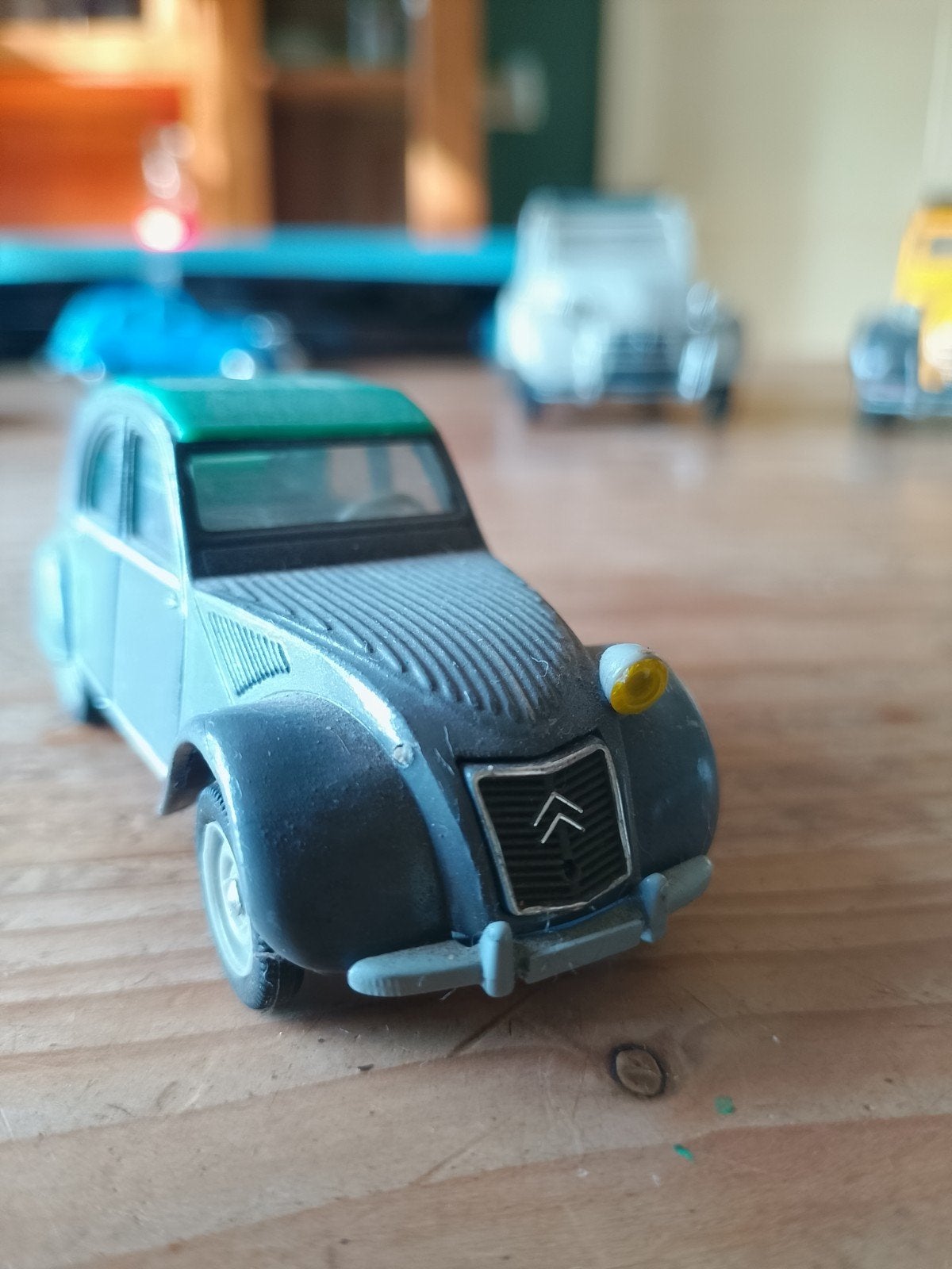 Citroen 2CV prototype Vitesse 1:43 aangeboden, Ophalen of Verzenden, Zo goed als nieuw, Auto, Overige merken