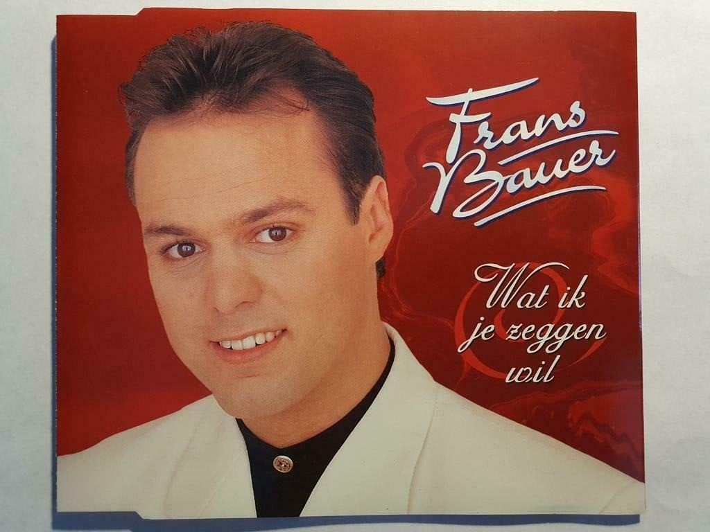 CD-single Frans Bauer - Wat Ik Je Zeggen Wil (1998, izgs), Inclusief boekje, Gebruikt, Ophalen of Verzenden, Nederlandstalig