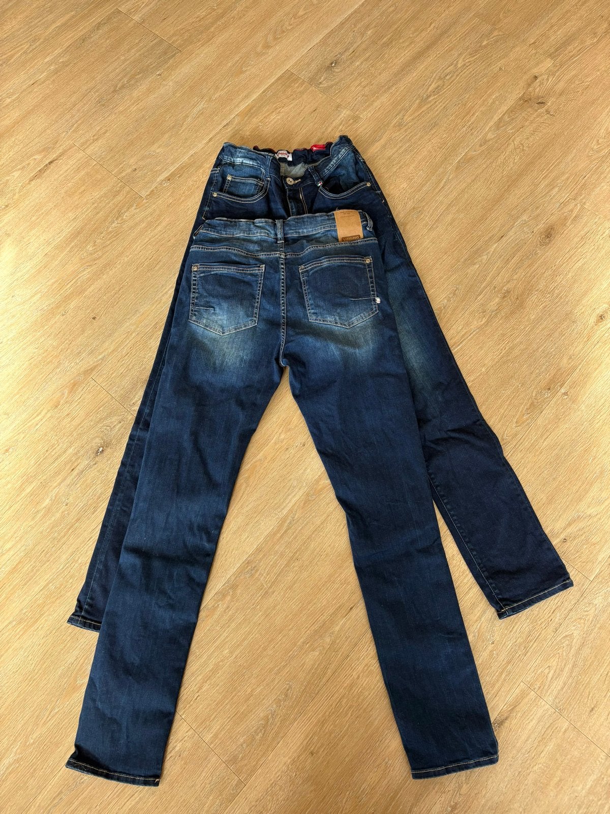 2x Vingino Aron skinny jeans maat 170 (15) voor jongens, Kinderen en Baby's, Ophalen of Verzenden, Zo goed als nieuw, Jongen, Broek