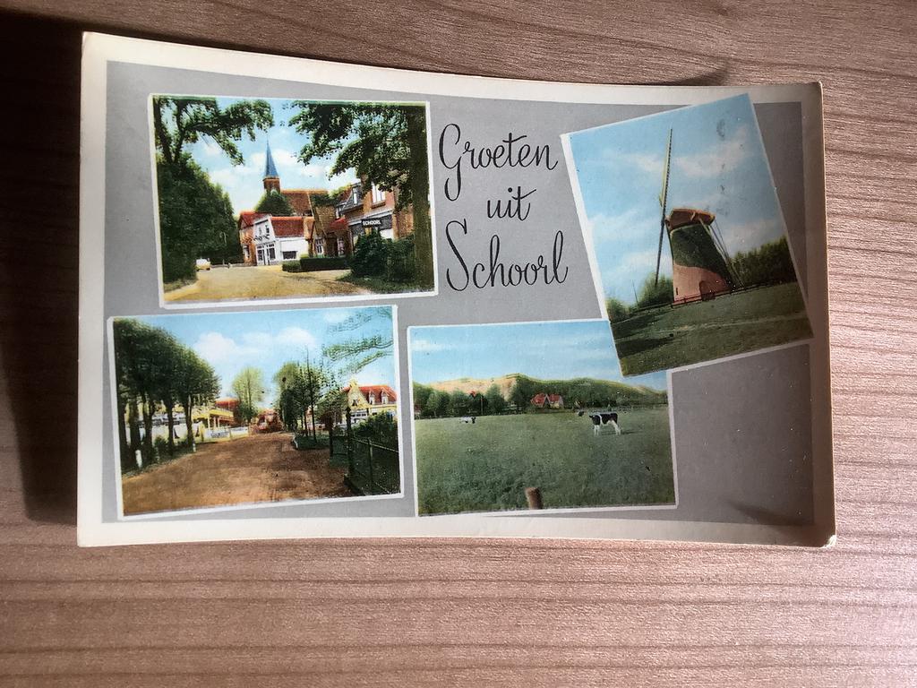 ansichtkaart Schoorl, Ophalen of Verzenden, 1940 tot 1960, Noord-Holland