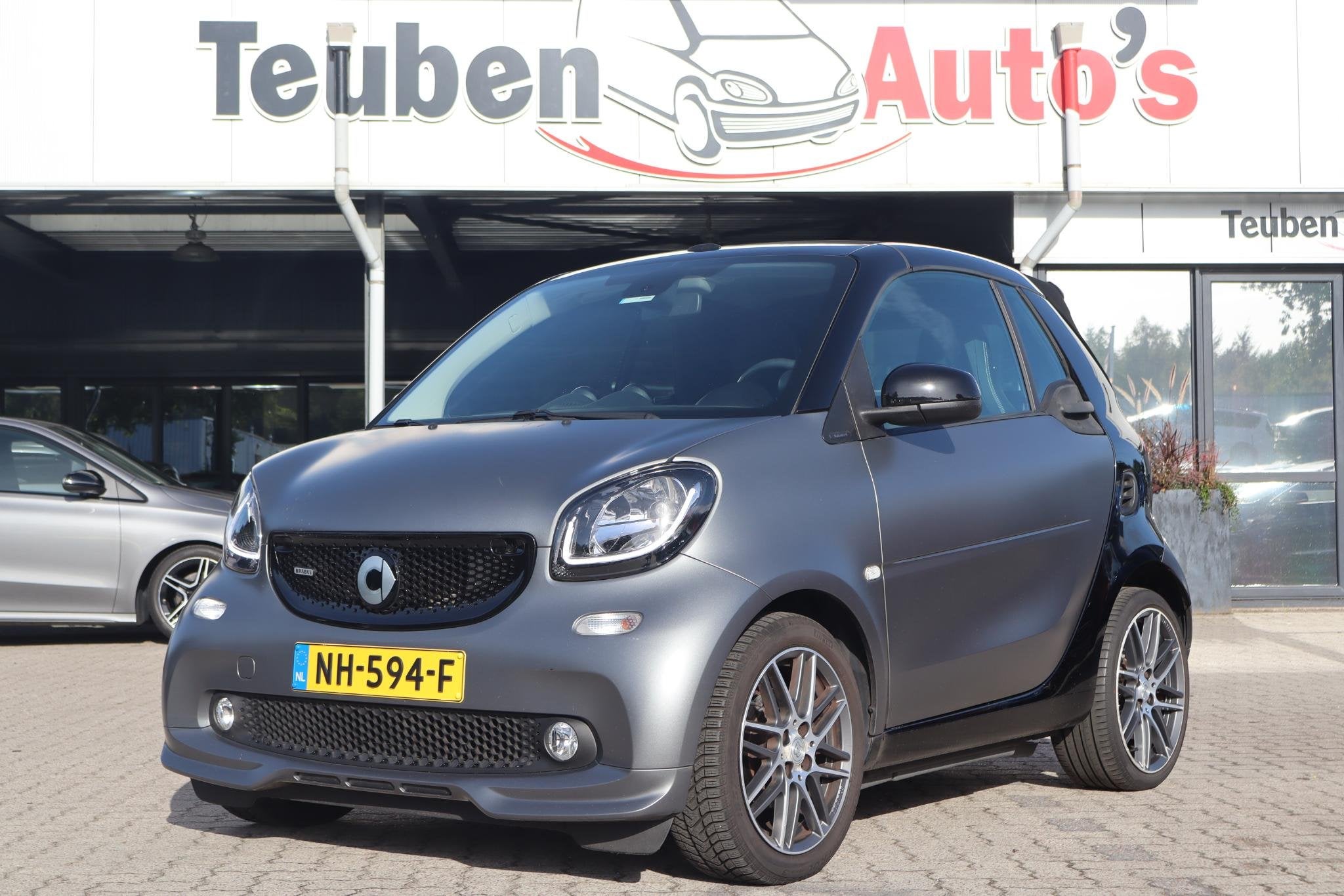 smart fortwo cabrio 1.0 Turbo BRABUS Xclusive, Auto's, Achterwielaandrijving, Gebruikt, Cabriolet, Bedrijf