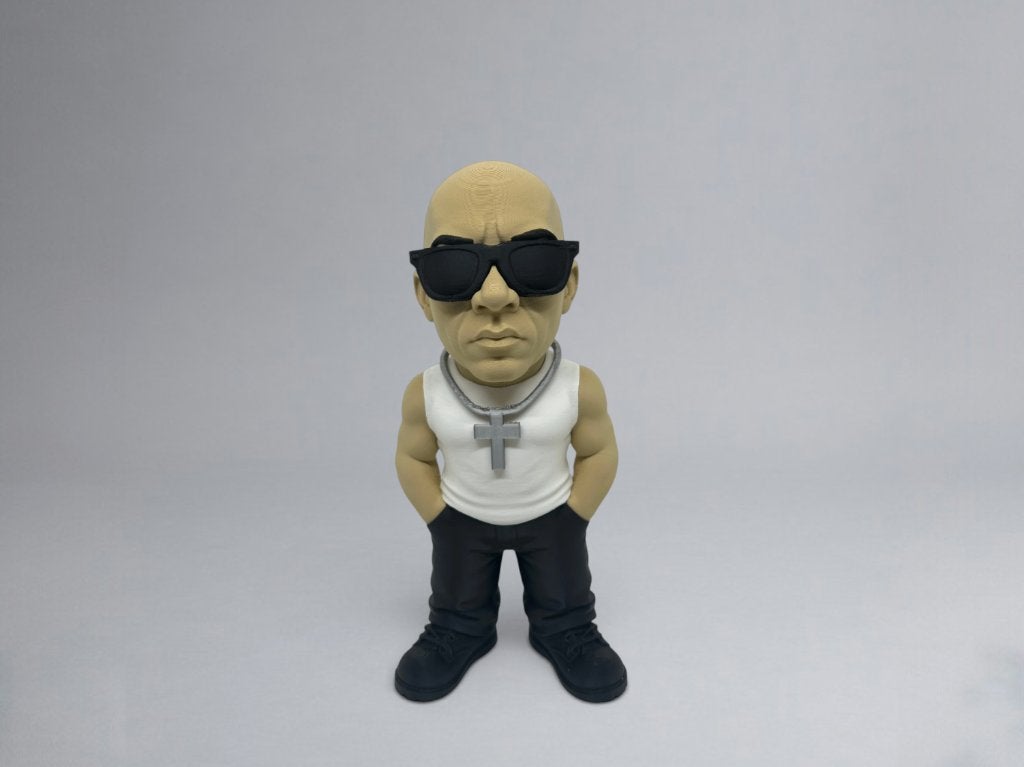 Vin Diesel – Action Movie Legend Figurine – 30 cm, Ophalen of Verzenden, Nieuw, Mens