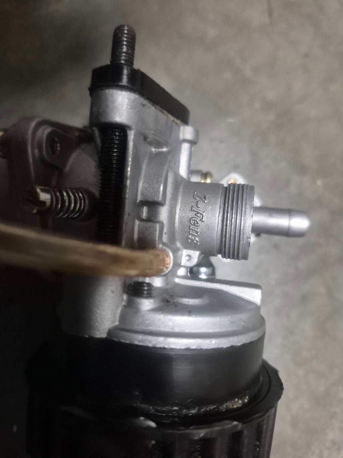 49cc carburateur met luchtfilter, Ophalen of Verzenden, Gebruikt, Carburateur