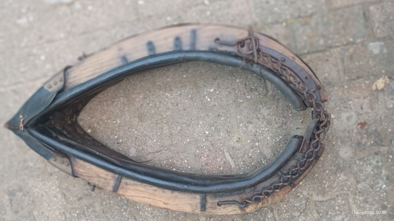Paardenhaam Paardengareel, Ophalen of Verzenden, Gebruikt, Borsttuig