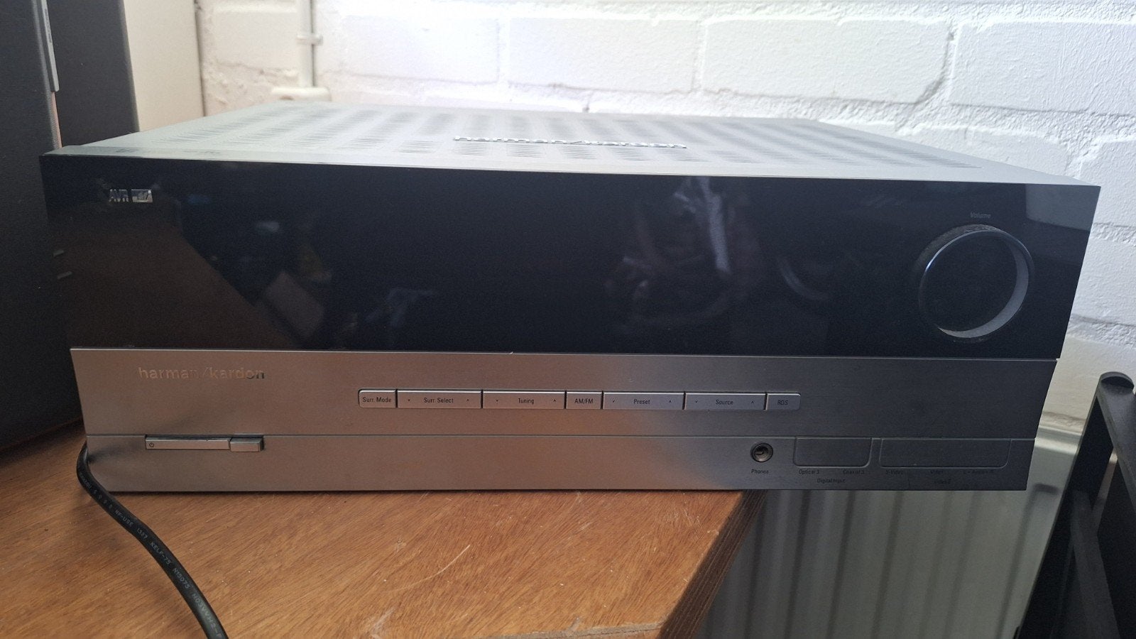 Harman Kardon AVR 132 Receiver met JBL SCS-178 5.1 Speakers, Gebruikt, 70 watt of meer, 5.1-systeem, Overige spelers