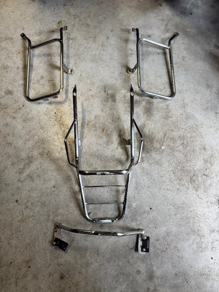 Bagagerek Moto Guzzi California, Ophalen, Gebruikt