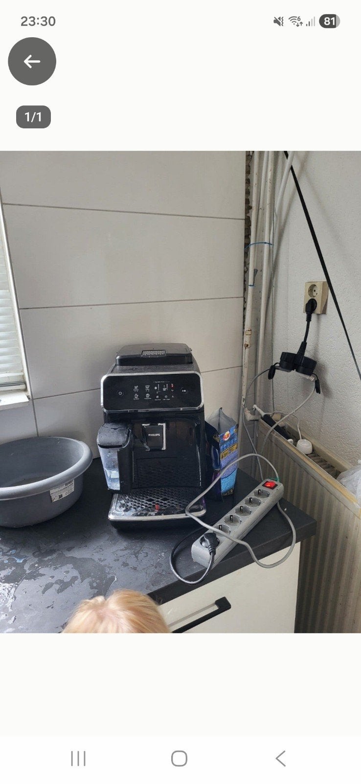 Philips 2200 serie volautomatische espressomachine, Witgoed en Apparatuur, Ophalen, Afneembaar waterreservoir, Espresso apparaat