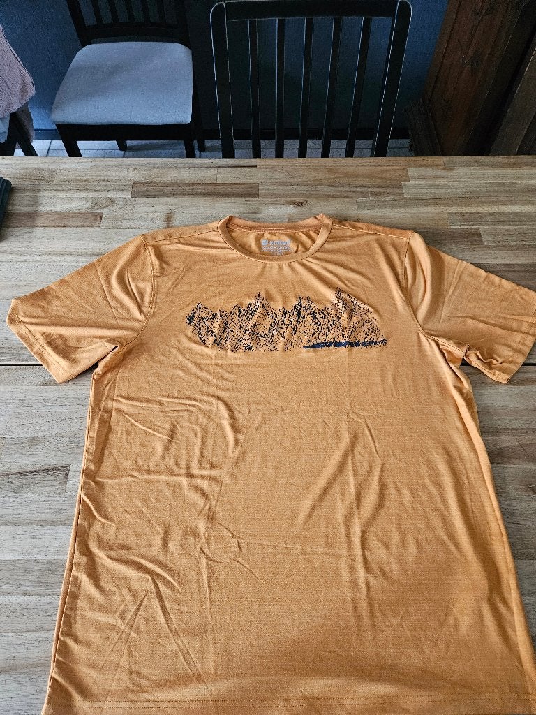 Shirt Killtec Outdoor shirt XXL, Verzenden, Geel, Maat 46/48 (XL) of groter, Zo goed als nieuw