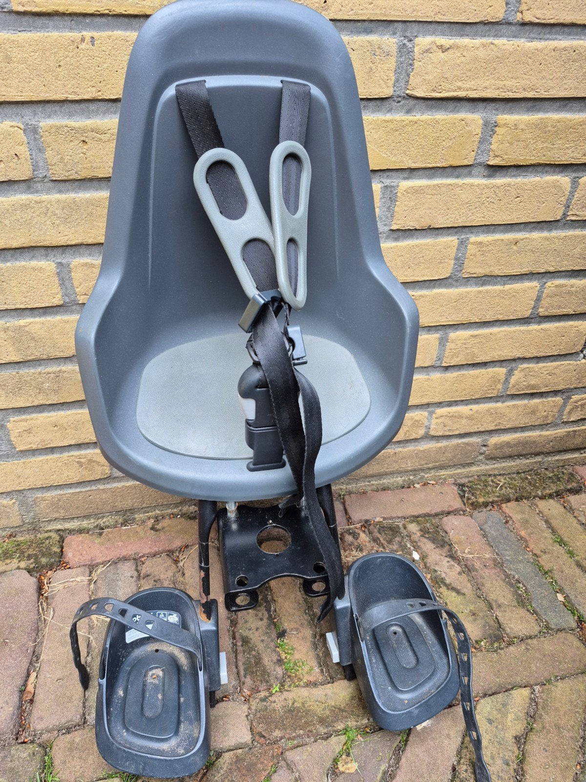 Bobike gebruikt fietsstoeltje, Ophalen of Verzenden, Gebruikt, Voetsteuntjes