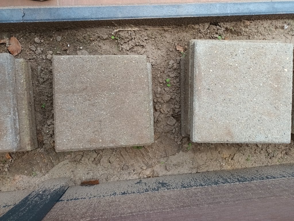 stoeptegels, Ophalen, Gebruikt, 5 tot 10 m², Beton