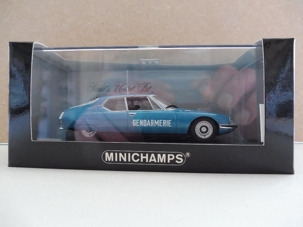 Citroen SM 'gendarmerie', Hobby en Vrije tijd, Modelauto's | 1:43, Ophalen of Verzenden, Nieuw, Auto, MiniChamps