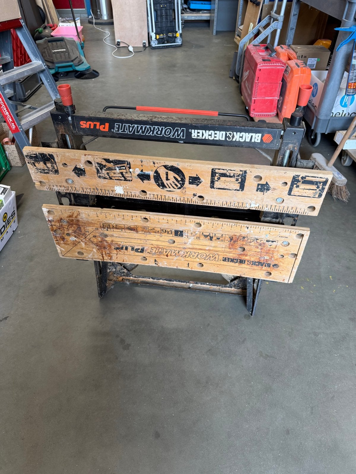 Black & Decker Workmate Plus Werkbank - Inklapbaar, Doe-het-zelf en Verbouw, Ophalen, Gebruikt, 70 tot 120 cm, Bankschroef