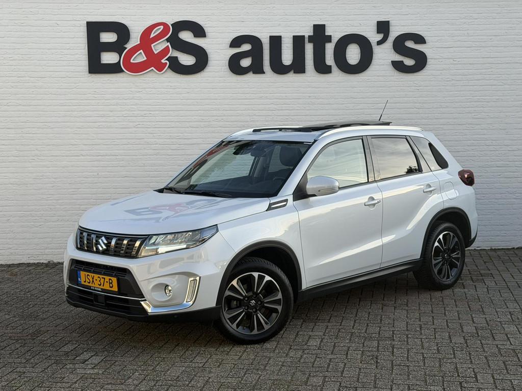 Suzuki VITARA 1.5 Hybrid Panorama Full led Automaat Camera+P, Gebruikt, 4 cilinders, 400 kg, Leder en Stof