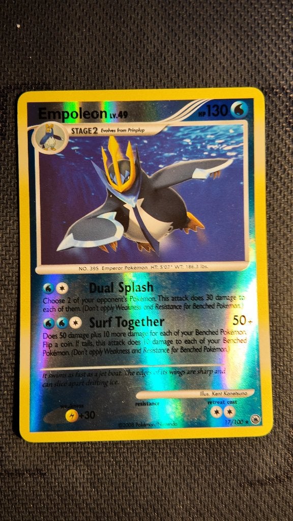 Empoleon 17 Majestic Dawn | Pokemon kaart, Ophalen, Zo goed als nieuw, Losse kaart, Foil
