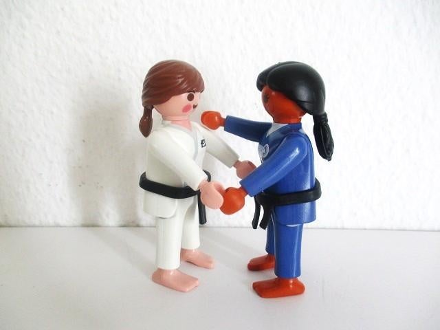 playmobil judo sport 5194, Ophalen of Verzenden, Zo goed als nieuw