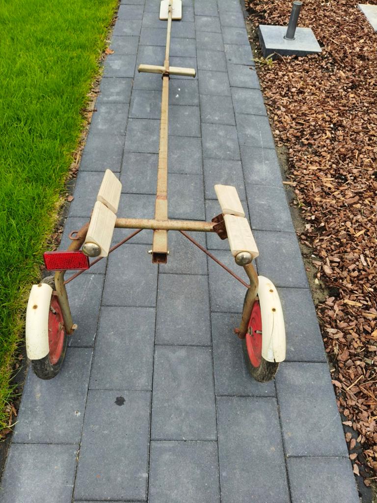 Surf/SUP karretje voor achter de fiets - functioneel, Ophalen of Verzenden, Gebruikt, Overige typen
