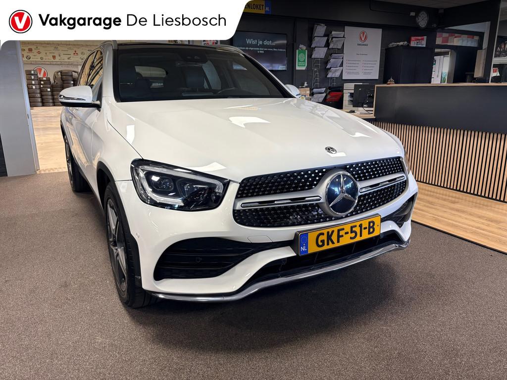 Mercedes-Benz GLC-klasse 200 4MATIC Premium Plus / AMG / pan, Auto's, Mercedes-Benz, Gebruikt, 2000 kg, Wit, Vierwielaandrijving