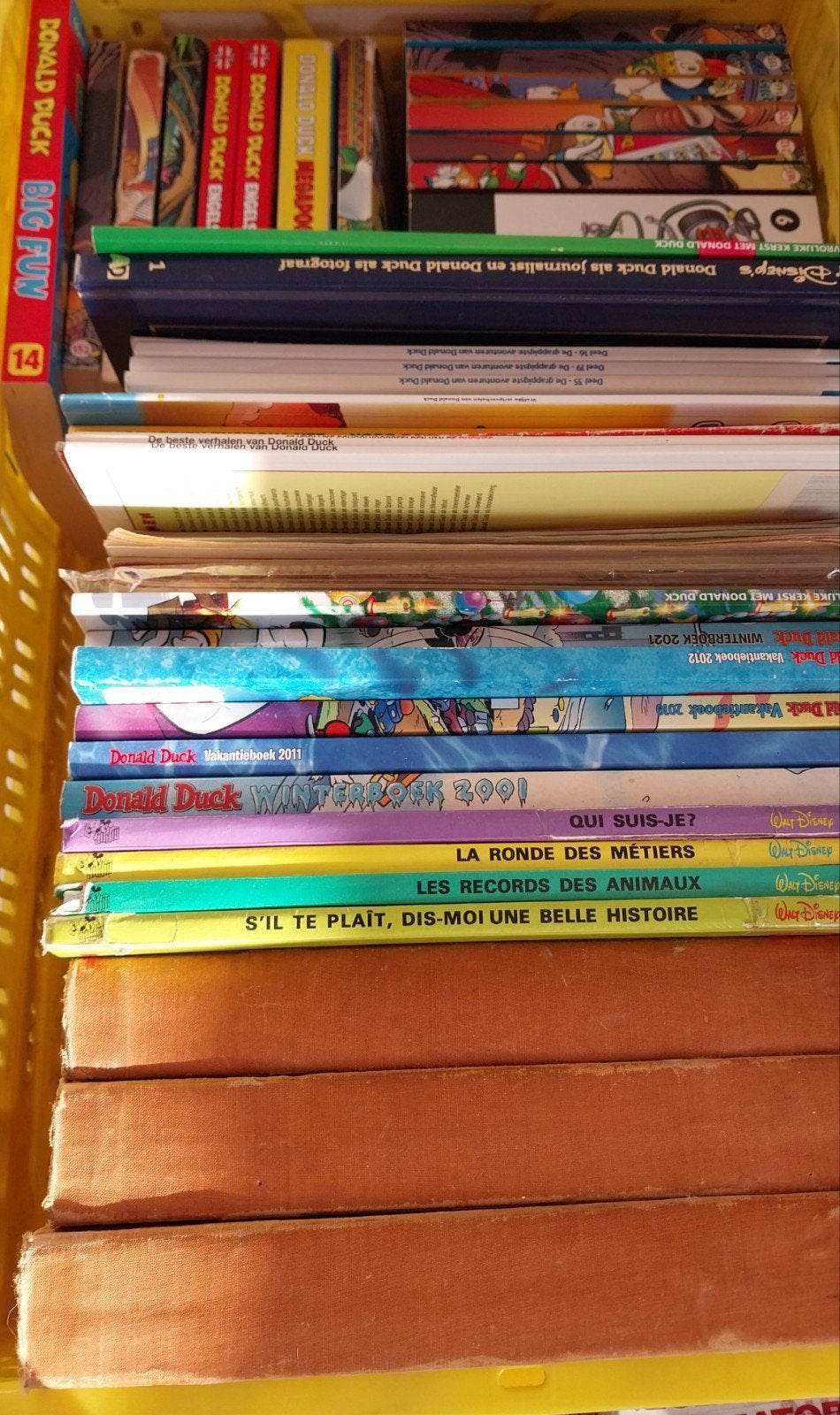 Collectie Donald Duck stripboeken en meer, Meerdere stripboeken, Ophalen of Verzenden, Gelezen, Walt Disney