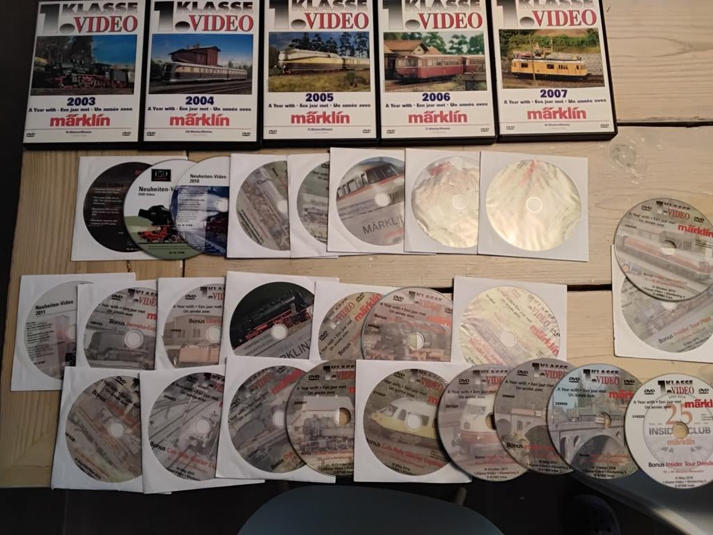 Märklin Klasse Video DVD Collectie (2003-2019), Alle leeftijden, Ophalen of Verzenden, Gebruikt