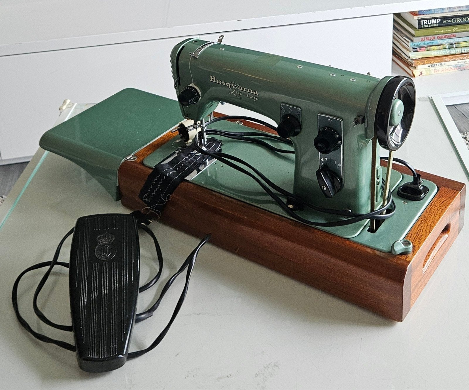 Husqvarna Zig-Zag Naaimachine Type 49 E - Werkt Volledig, Ophalen, Gebruikt, Naaimachine, Husqvarna