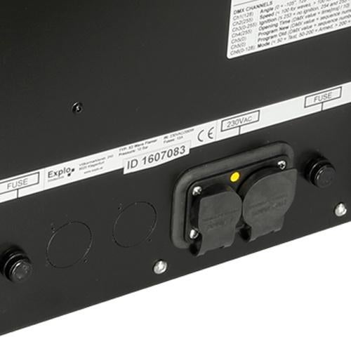 TCM FX Flame vuurmachine tot 10 meter hoog, Muziek en Instrumenten, Licht en Laser, Geluidgestuurd, ., Overige typen, Nieuw