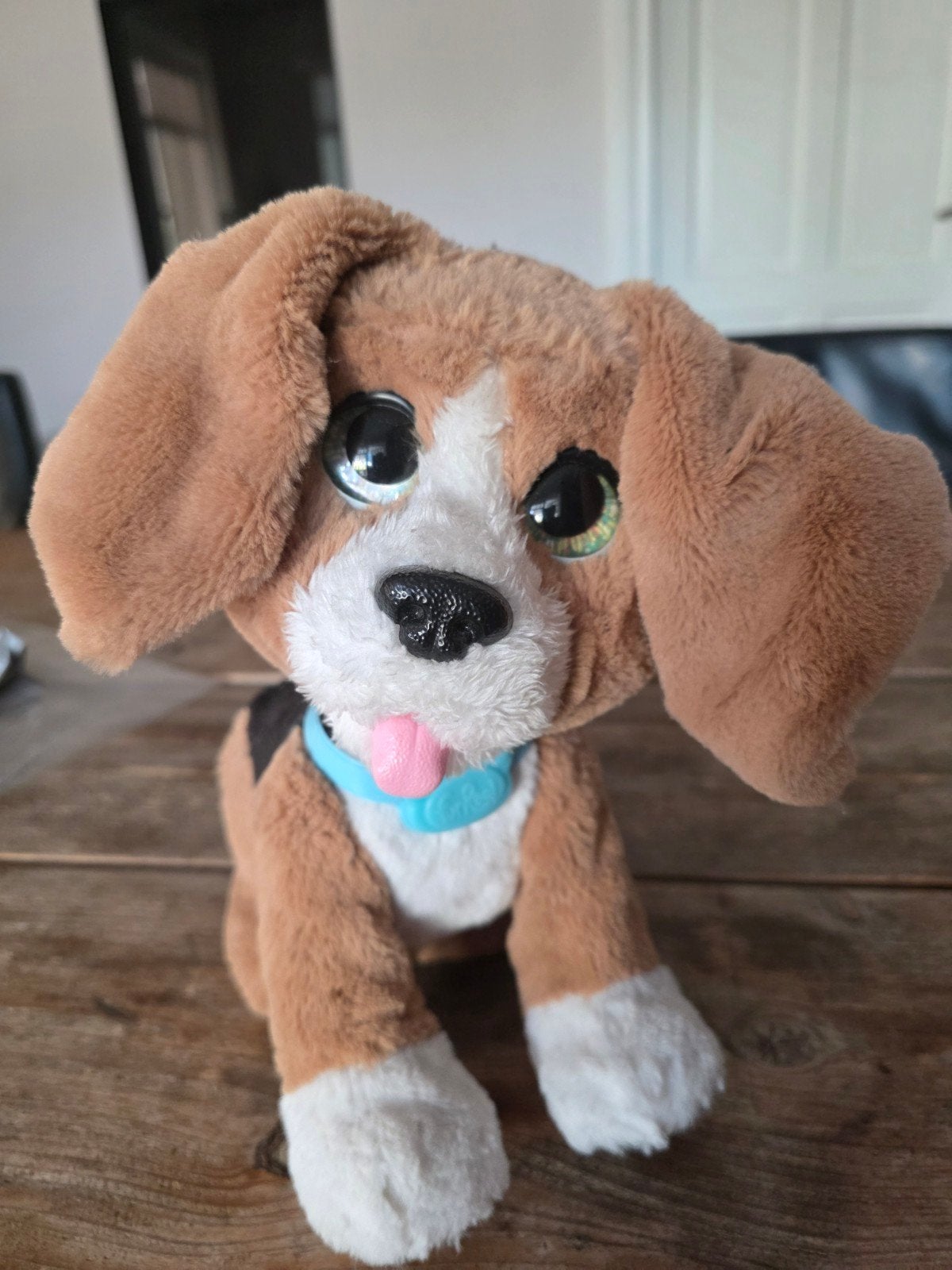 FurReal Friends Beagle Charlie knuffel interactief, Overige merken, Zo goed als nieuw, Middelgroot (20 tot 80 cm), Bruin