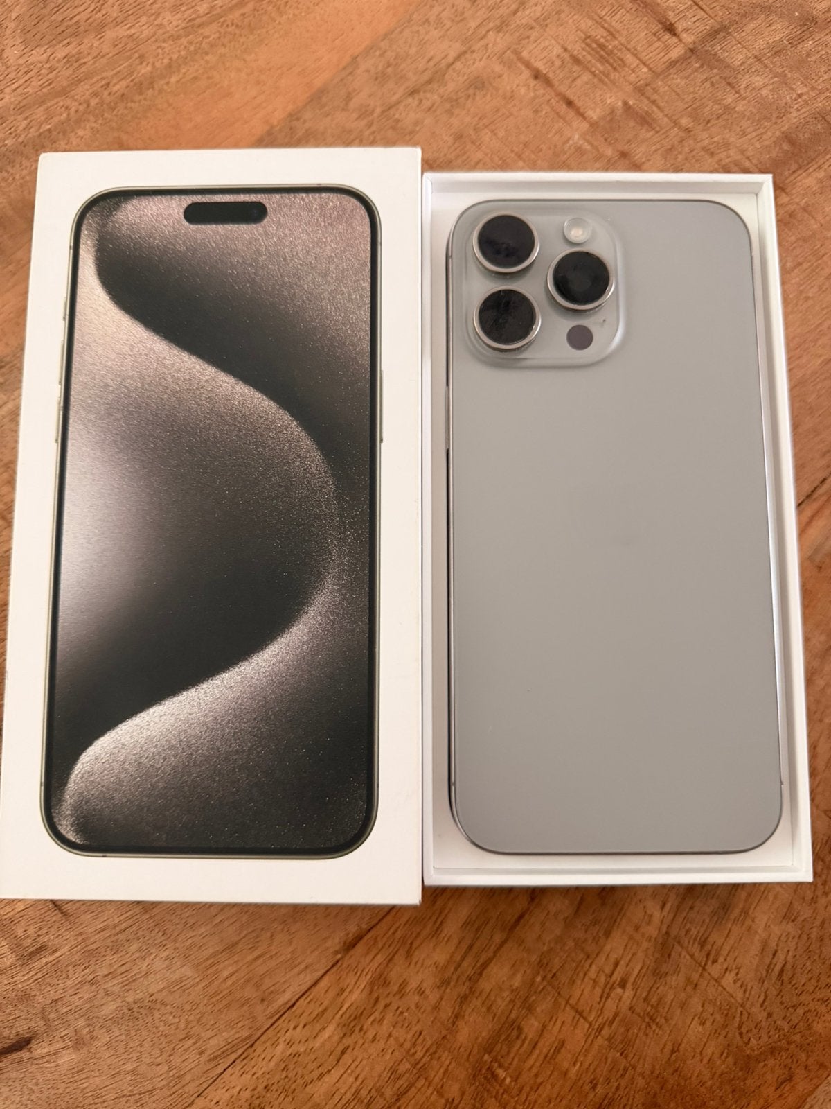 Apple iPhone 15 Pro Max 256 GB – Natural Titanium, Ophalen, Zo goed als nieuw, 256 GB, IPhone 15 Pro Max