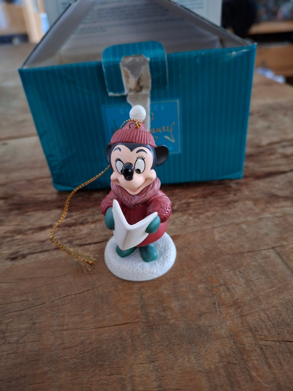 WDCC Minnie Mouse, Verzamelen, Disney, Ophalen of Verzenden, Mickey Mouse, Zo goed als nieuw, Beeldje of Figuurtje