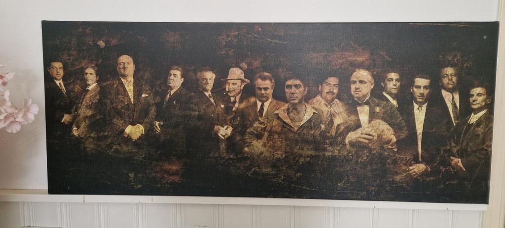 The Gangsters line up canvas, Ophalen