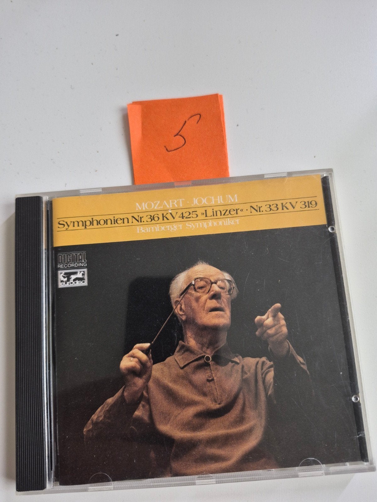 Mozart - Symphonien Nr. 36 "Linzer" & Nr. 33 - CD, Gebruikt, Symfonie, Mozart, Ophalen of Verzenden
