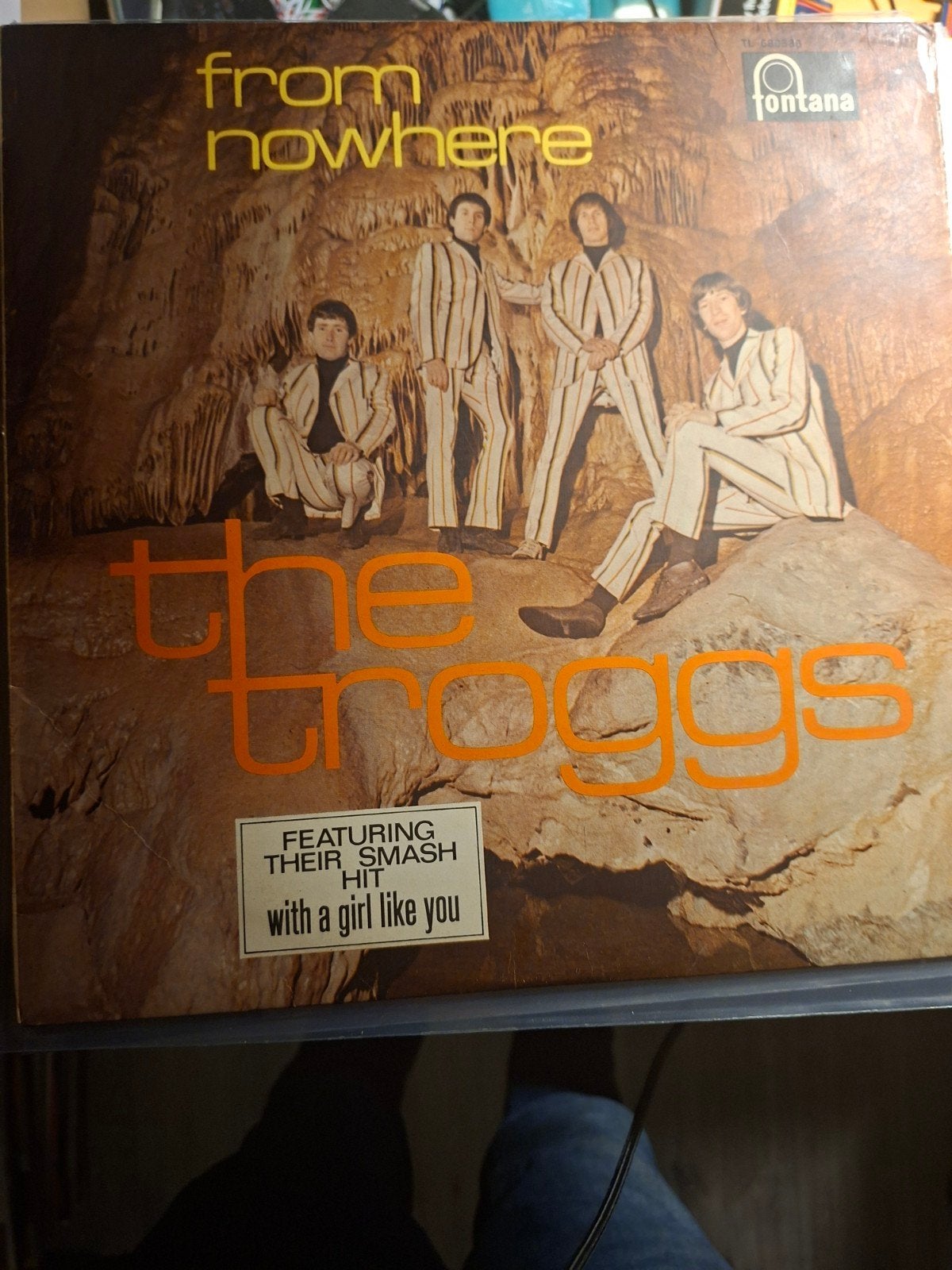The Troggs - From Nowhere 1966 LP Vinyl, Originele persing, Ophalen of Verzenden, Gebruikt, 12 inch