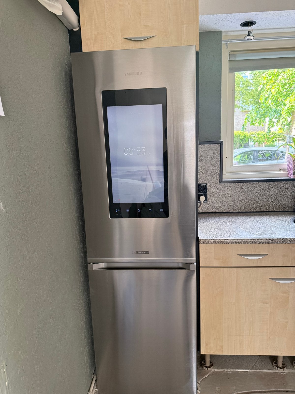 Samsung Family Hub Koelkast met Aparte Vriezer, Ophalen, Zo goed als nieuw, 50 tot 75 cm
