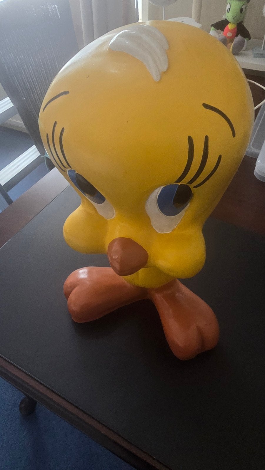 Grote Tweety beeld - Looney Tunes verzamelobject, Verzamelen, Ophalen of Verzenden, Gebruikt