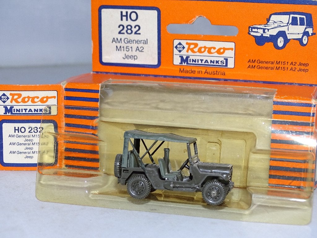 1/87 Roco AM General Jeep, Ophalen of Verzenden, Nieuw, Auto, Roco