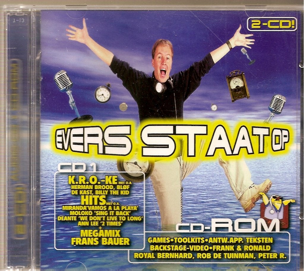 Evers staat op ( cd + cd-rom ), Ophalen of Verzenden, Nieuw in verpakking, Pop
