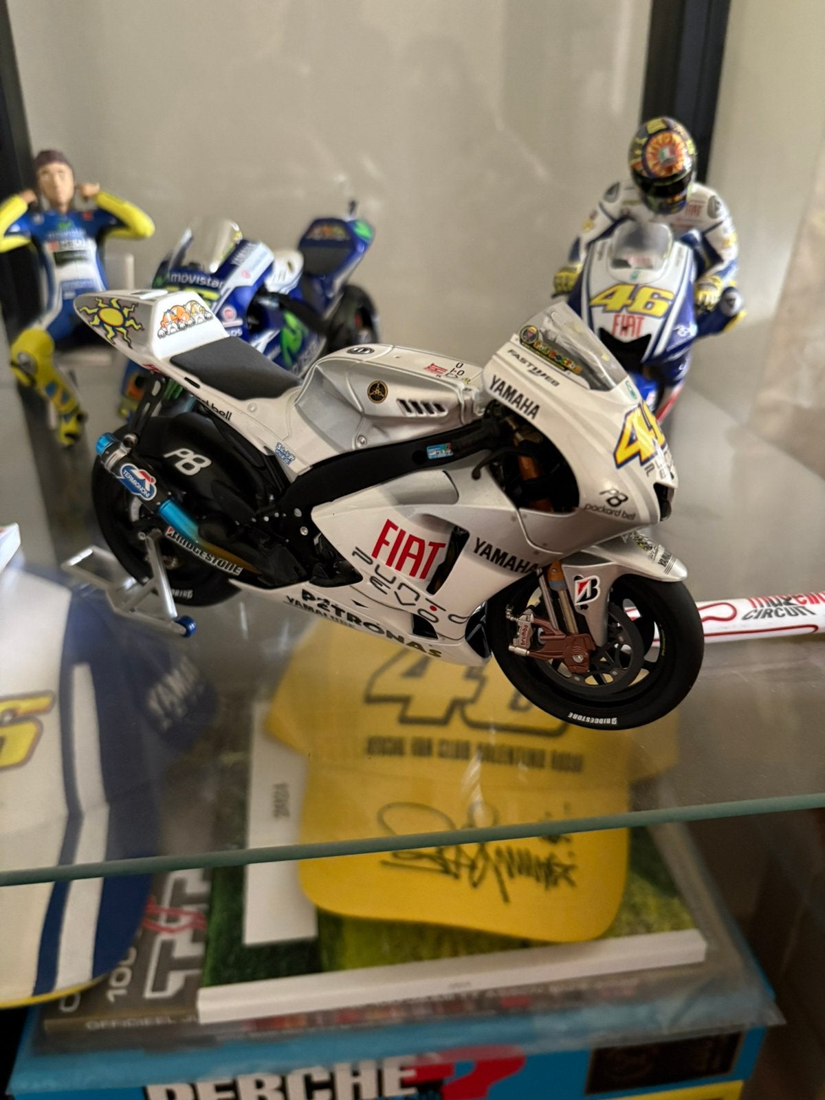 Minichamps Rossi estoril 2009, Ophalen of Verzenden, Zo goed als nieuw, Motor