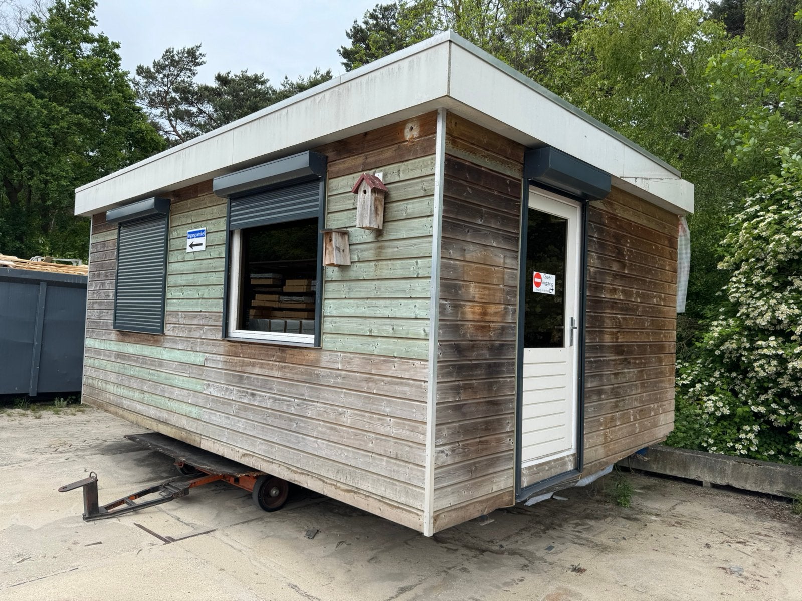 Tinyhouse, woonunit of kantoorunit, Ophalen, Gebruikt