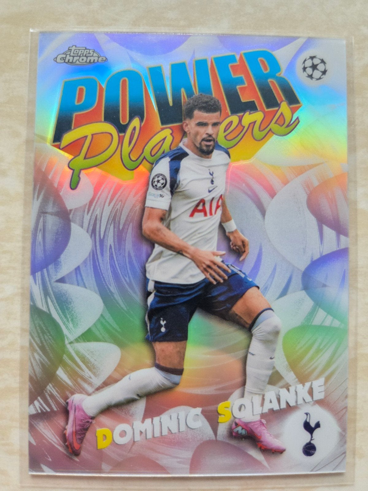 Topps Chrome Voetbal Kaarten - Tottenham Hotspur Spelers, Ophalen of Verzenden, Zo goed als nieuw, Buitenlandse clubs, Spelerskaart