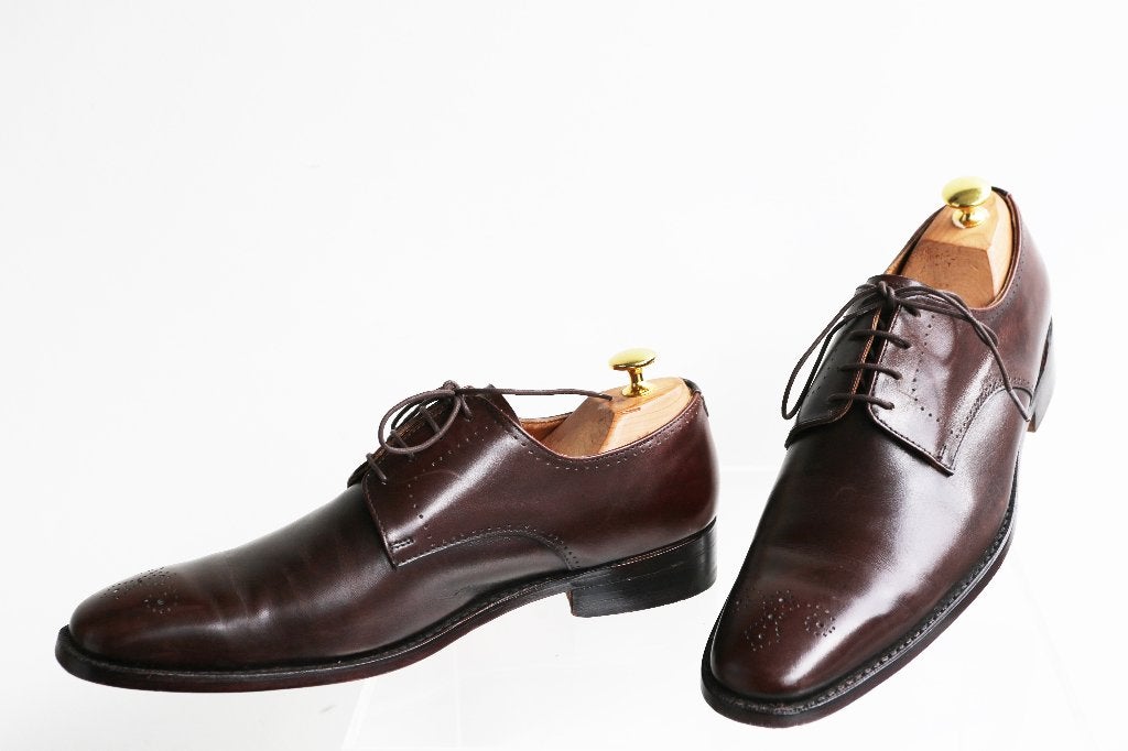 ZGAN Super Grenson lace-ups in de maat 8 = maat 42, Bruin, Grenson, Ophalen of Verzenden, Zo goed als nieuw