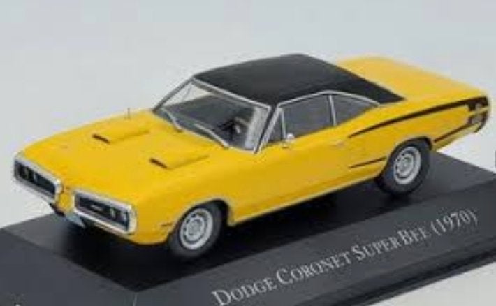 Dodge Coronet superbee '70 1/43 IXO ALTAYA American cars 126, Verzenden, Nieuw, Auto, Overige merken