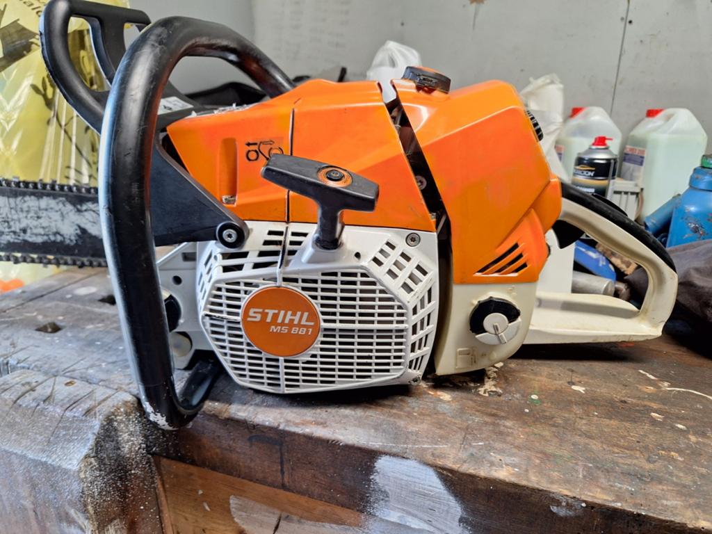 Stihl MS 881 Krachtige Professionele Kettingzaag, Ophalen of Verzenden, Gebruikt, Overige typen, Stihl