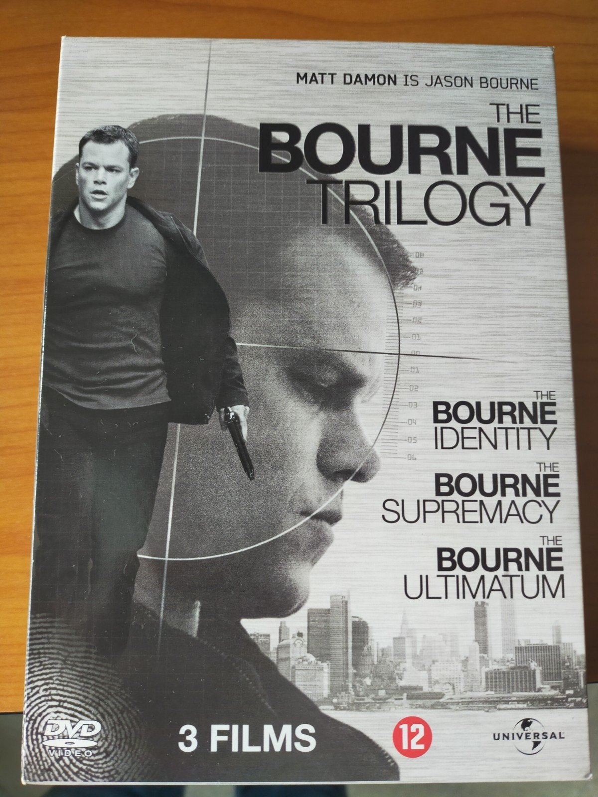 The Bourne Trilogy - 3 Films (DVD) met Matt Damon, Engels, Nederlands, Actiethriller, Ophalen of Verzenden