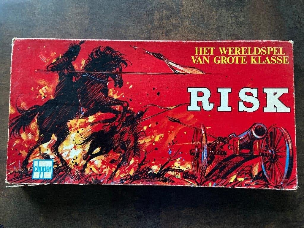 bordspel Risk, Vijf spelers of meer, Ophalen of Verzenden, Gebruikt, Parker