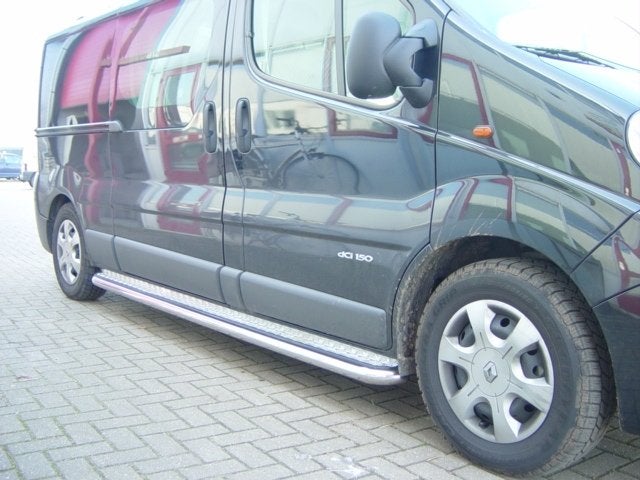 AANBIEDING Primastar Sidebars met aluminium Traanplaat, Niet ingevuld, Niet ingevuld, Niet ingevuld