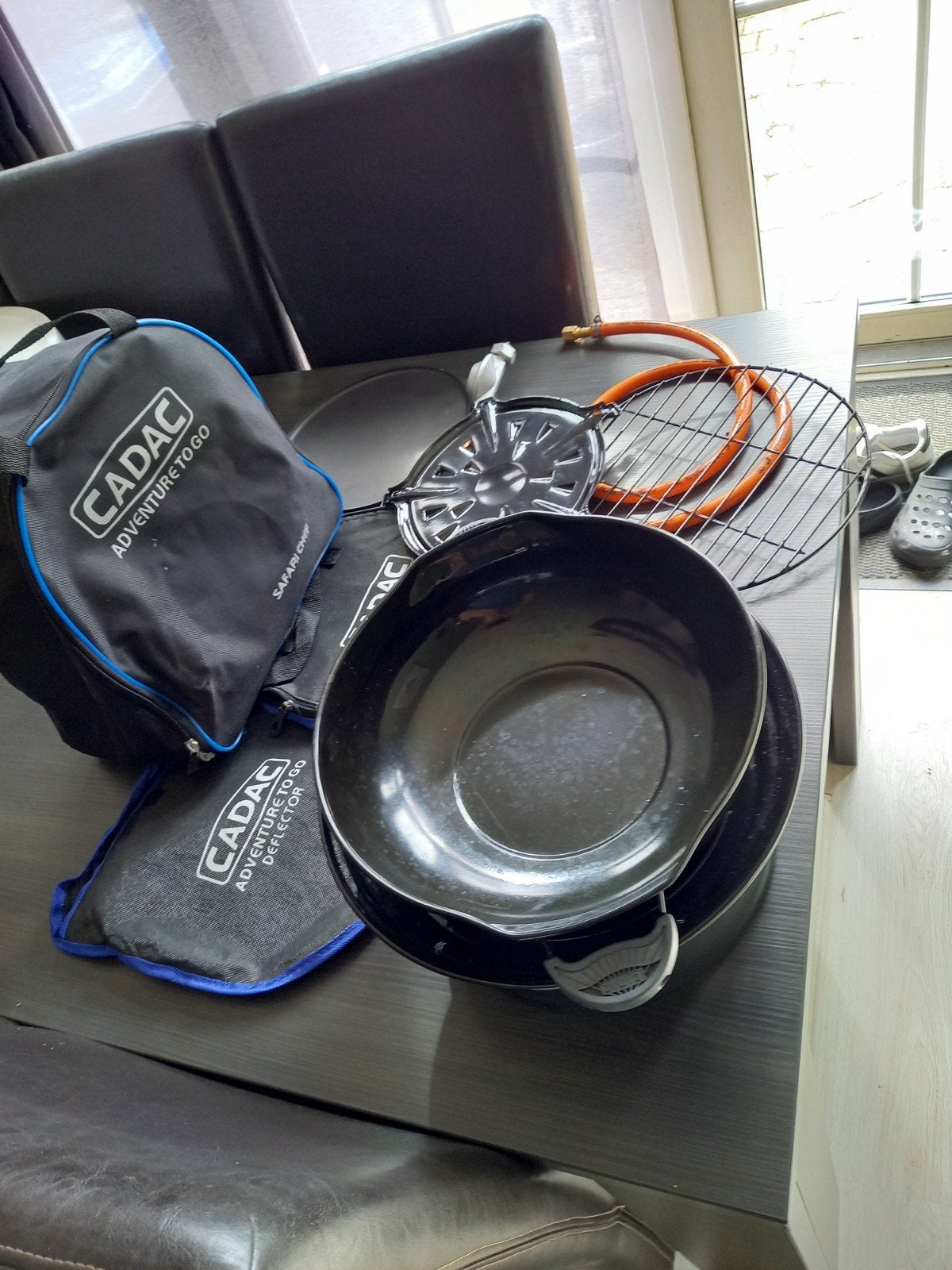 Safari chef skottelbraai/bqq, Ophalen of Verzenden, Zo goed als nieuw
