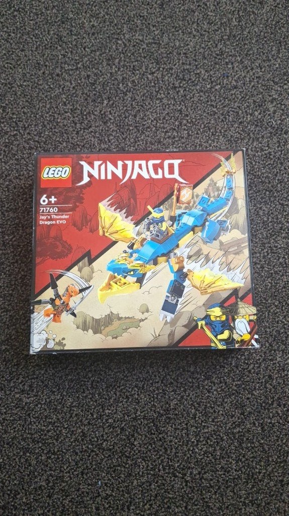 LEGO NINJAGO 71760 Jay’s Bliksemdraak EVO, Compleet, Lego, Nieuw, Ophalen of Verzenden