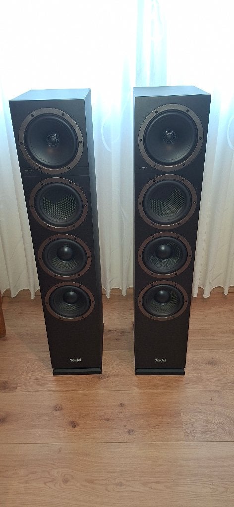 te koop Teufel T 500 speakers, Stereo speakers, Basreflex, Zo goed als nieuw, Ophalen