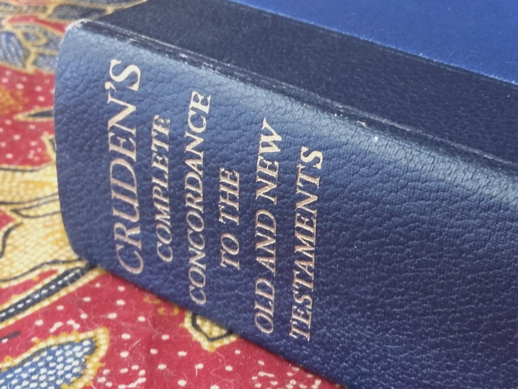 Mooi oud religieus boek uit Engeland door Alexander Cruden., Ophalen of Verzenden, Alexander Cruden