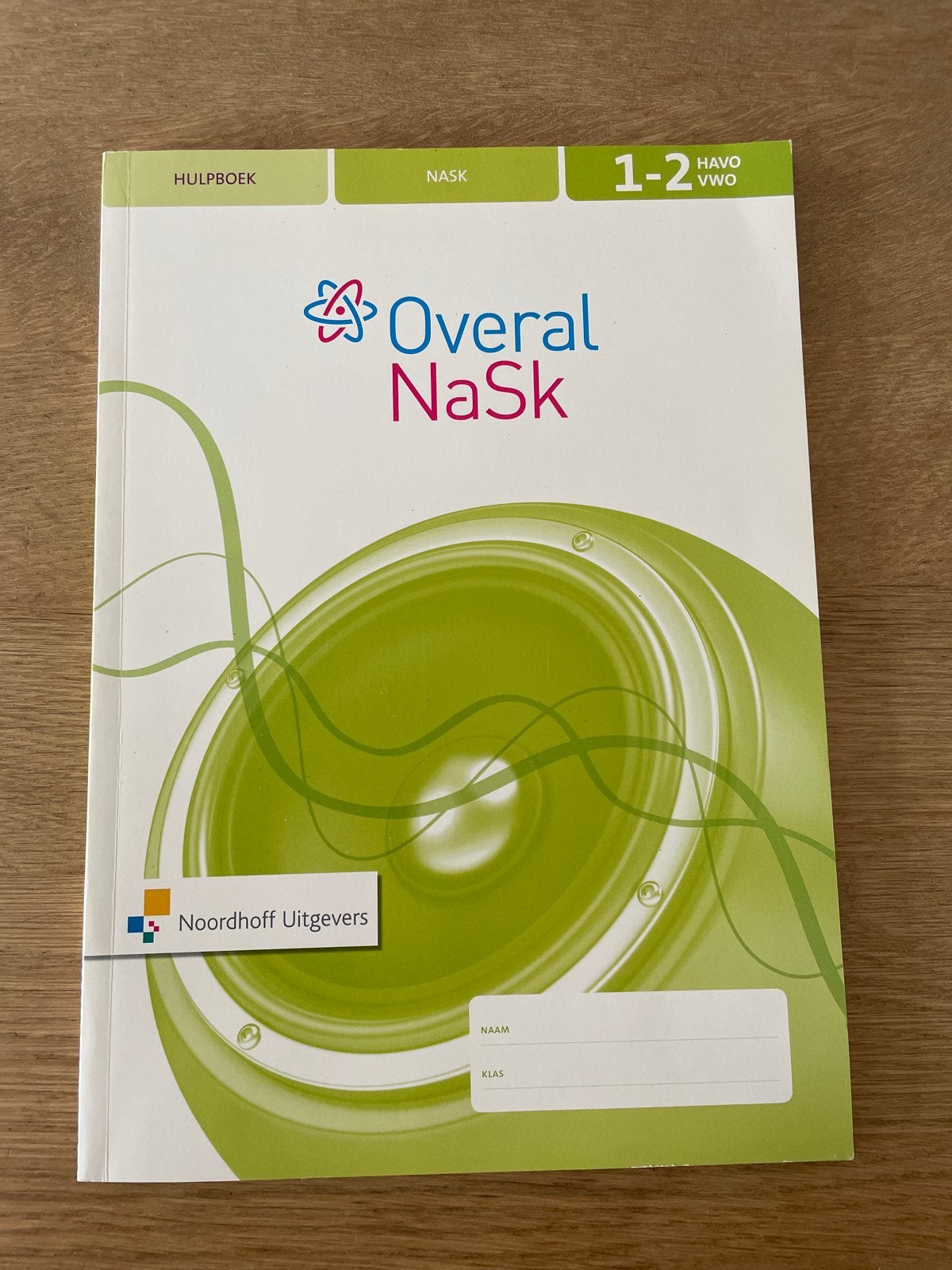 Overal NaSk Hulpboek 1-2 HAVO/VWO Noordhoff, Boeken, Ophalen of Verzenden, Zo goed als nieuw, HAVO, Natuurkunde